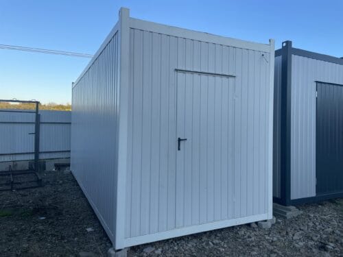 Kancelářský / sociální kontejner 6,0x2,45m Zateplený | Elektroinstalace | PVC panely