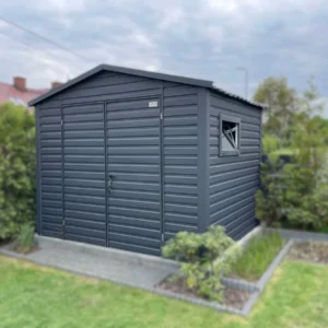 Moderní zahradní domek 3,5x2 m BTX 7016 Antracit Mat | Okno | Zesílená konstrukce