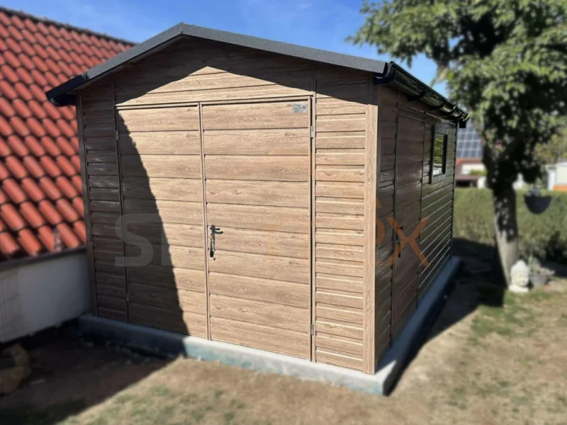 D200-1 Zahradní domek / Dílna 3x4 m Winchester | 3x Okno | Filc a Okapy