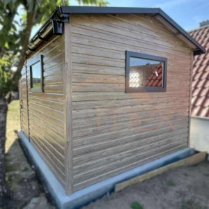 D200-3 Zahradní domek / Dílna 3x4 m Winchester | 3x Okno | Filc a Okapy